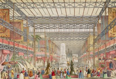 Interior of the Crystal Palace, pub. by Stannard and Dixon by Augustus Butler